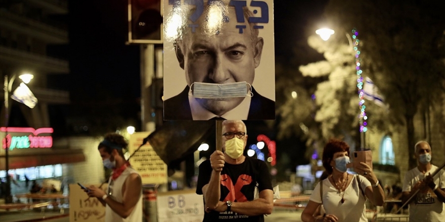 İsrail'de Netanyahu Karşıtı Gösterilere Kısıtlama Getirildi