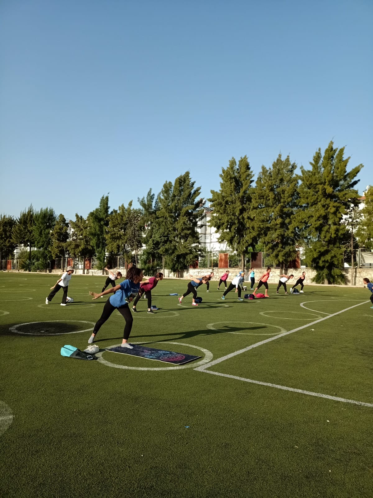 AYDIN BÜYÜKŞEHİR BELEDİYESİ'NİN DÜZENLEDİĞİ SABAH SPORLARI DEVAM EDİYOR