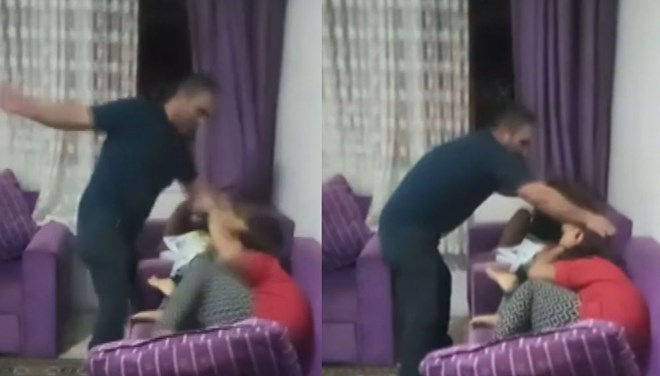 Hem Çocuklarını Dövdü Hem de Sosyal Medyada Yayınladı
