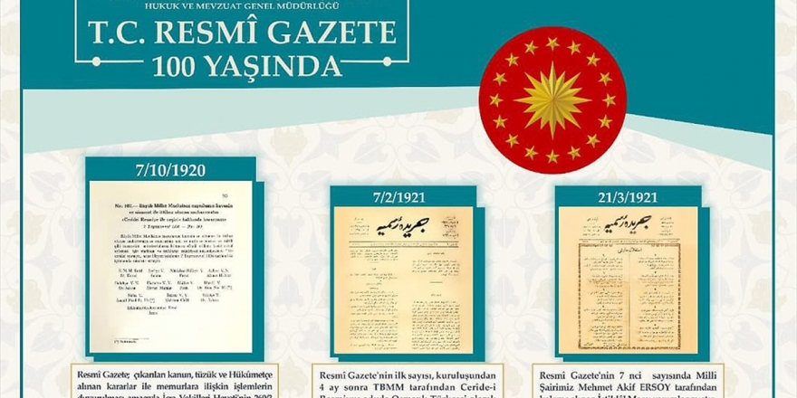Resmi Gazete'nin Osmanlı Türkçesiyle Yayımlanan Sayıları Günümüz Türkçesine Çevrildi