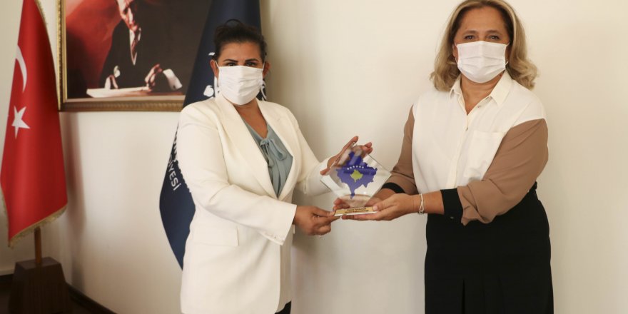 Kosova İstanbul Başkonsolosu Başkan Çerçioğlu’nu Ziyaret Etti