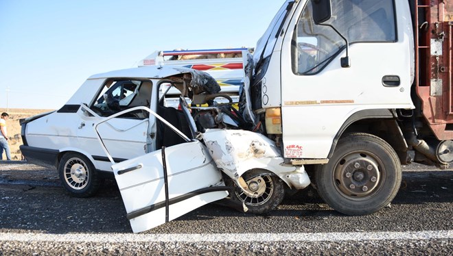 Şanlıurfa'da Feci Kaza...