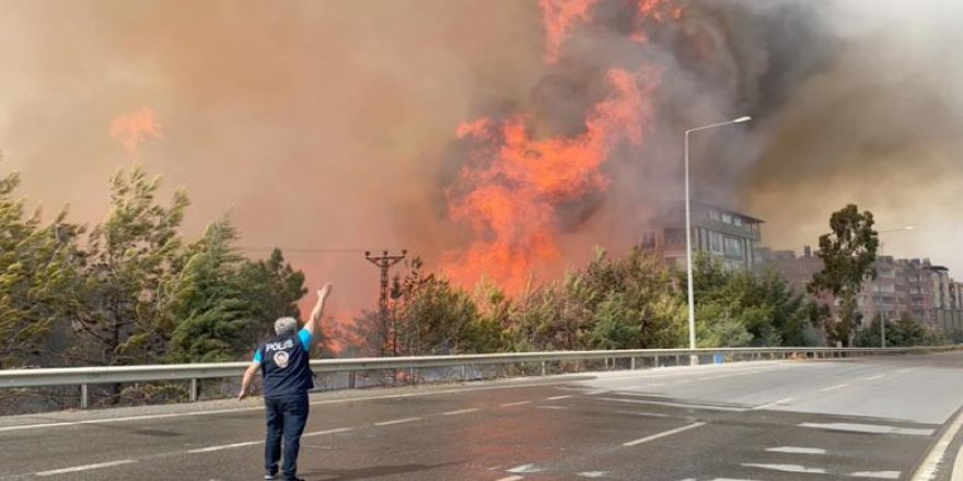 Hatay'da Ormanlık Alan Yeniden Alevlendi