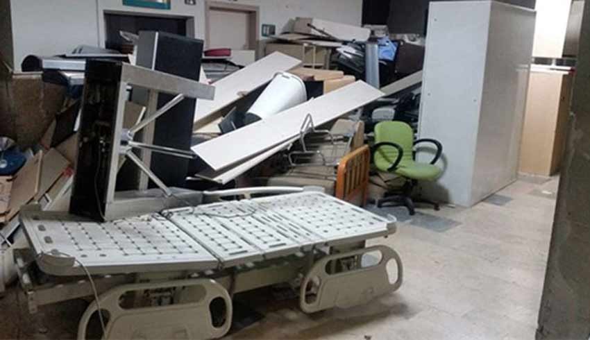 Hastane malzemeleri hurdacıya satılmış!