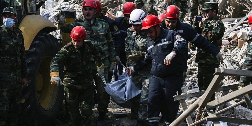 Ermenistan'ın Gence'deki Sivilleri 'Orta Menzili Balistik Füze Elbrus' İle Vurduğu Belirlendi