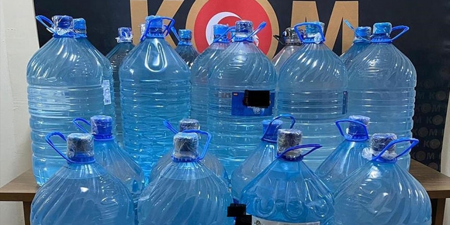 Sahte/kaçak İçki Operasyonlarında 16 Bin 737 Litre Etil Alkol İle 3 Bin 253 Litre Sahte Alkollü İçki Ele Geçirildi