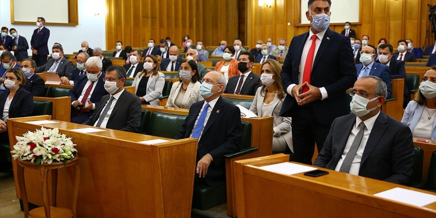 CHP TBMM Grup Genel Kurulu Basına Kapalı Toplandı