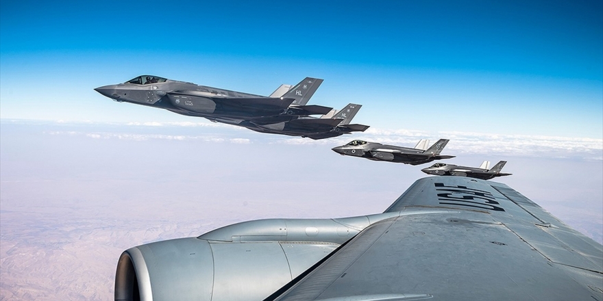 Abd Merkez Kuvvetler Komutanlığından İsrail Semalarında F-35 Tatbikatı