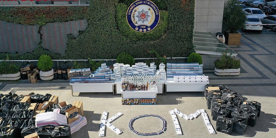 İstanbul'da Düzenlenen 13 Operasyonda Binlerce Litre Sahte İçki Ele Geçirildi