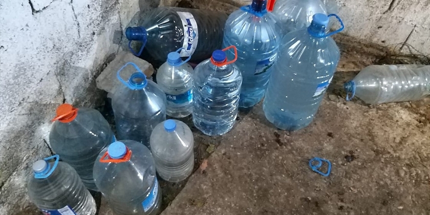 Adana'da 1055 Litre Sahte İçki Ele Geçirildi