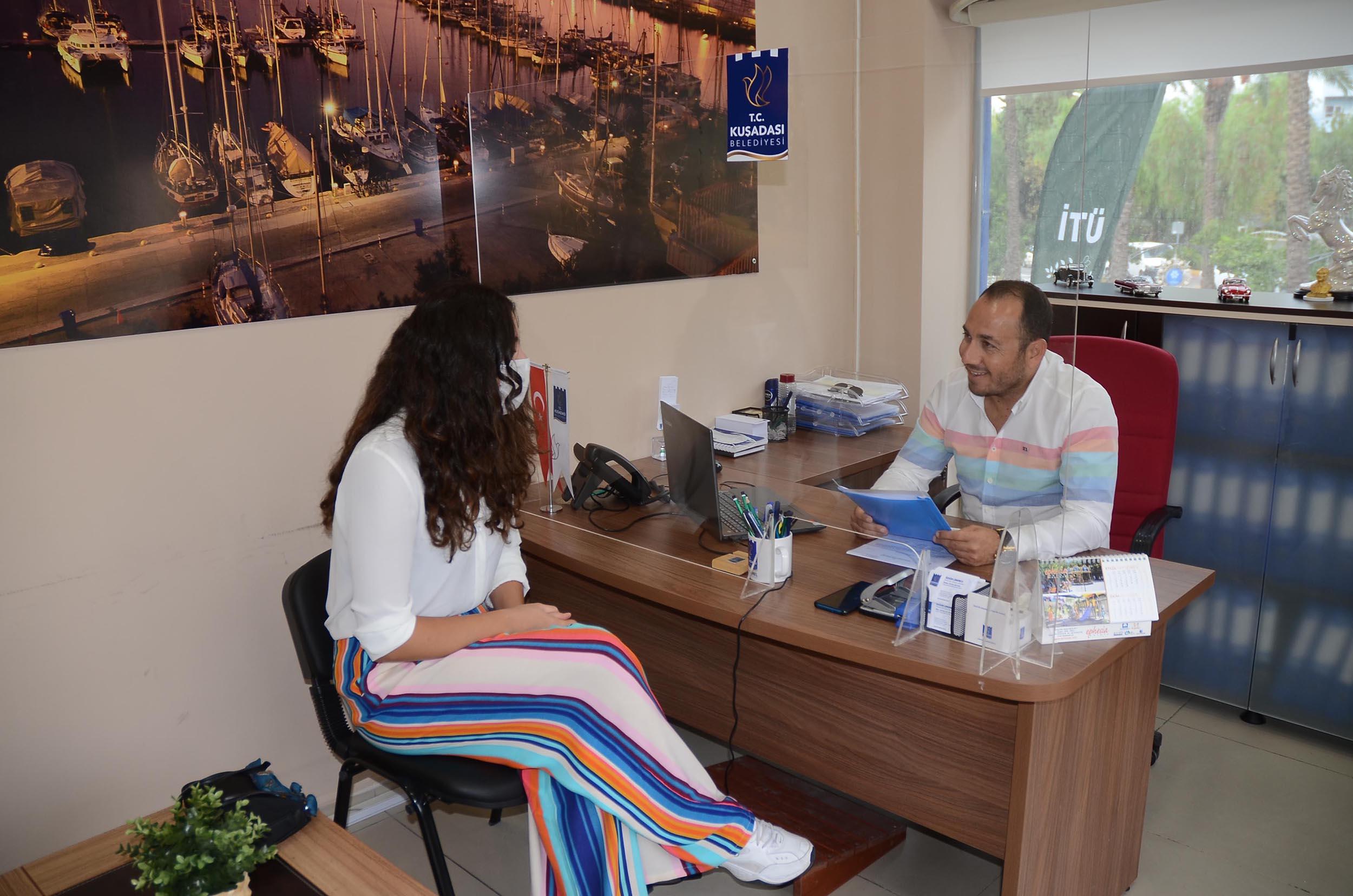 KUŞADASI BELEDİYESİ İŞ ARAYANLARA UMUT KAPISI OLDU