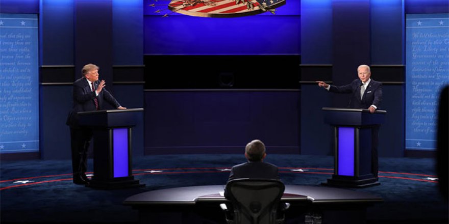 Trump ve Biden Canlı Yayında Karşı Karşıya Geldi