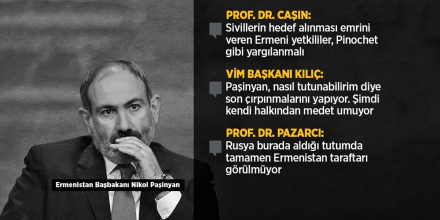 Uzmanlara Göre Paşinyan Halkını Cepheye Çağırarak Azerbaycan'ı Sivil Kayıplardan Sorumlu Tutmaya Çalışıyor