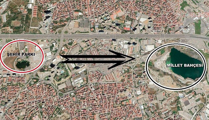 Bakanlık yeniden harekete geçti;  Kartal Şehir Parkı imara açılıyor