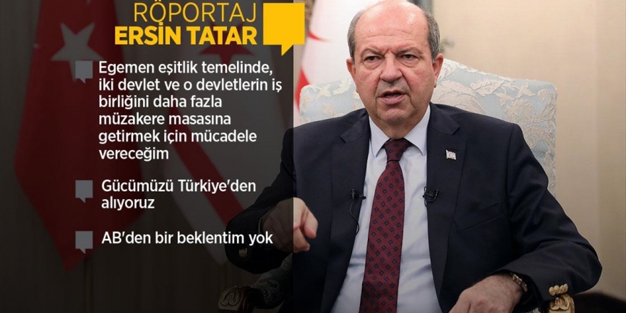 KKTC Cumhurbaşkanı Tatar: Müzakere Sürecinde Artık Alternatif Çözüm Modelleri Masaya Getirilmeli