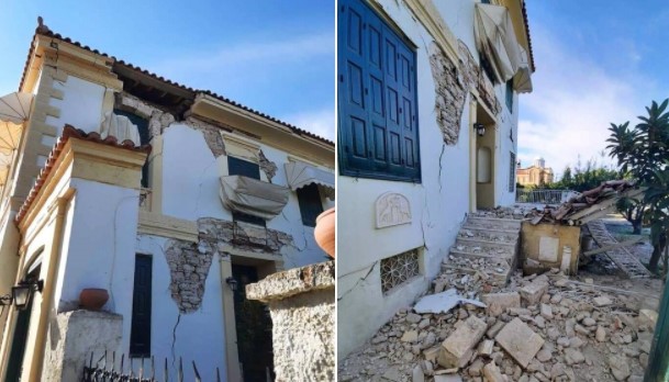 Deprem Yunanistan tarafını böyle vurdu