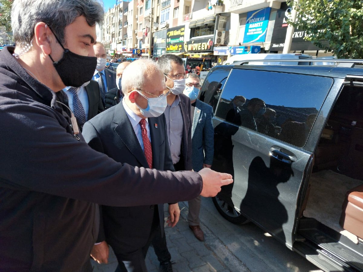 CHP lideri Kılıçdaroğlu deprem bölgesinde