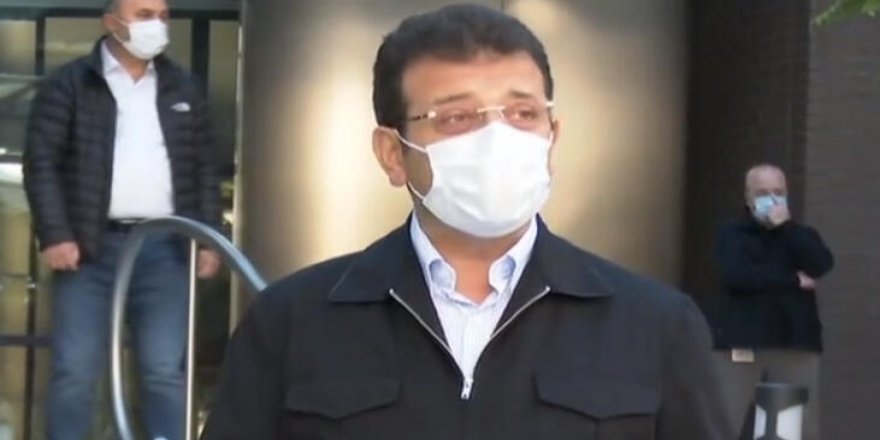 Taburcu olan İmamoğlu’ndan deprem mesajı:  “Karantina biter bitmez İzmir’e gideceğim”