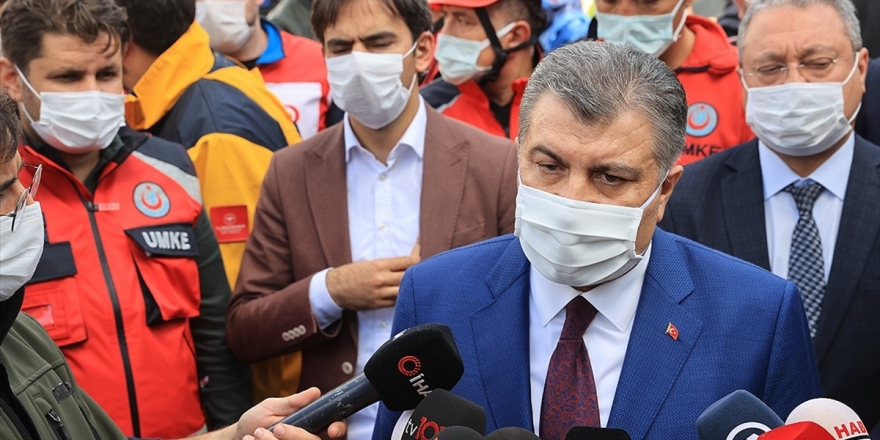 Sağlık Bakanı Koca: Enkazdan Çıkarılan Elif Ve İdil'in Sağlık Durumları İyi