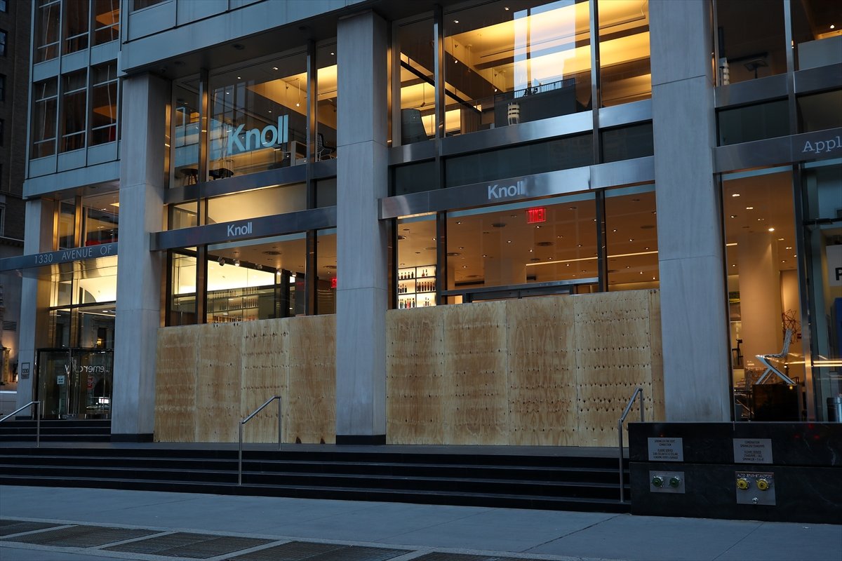 ABD'de mağazaların seçim önlemi