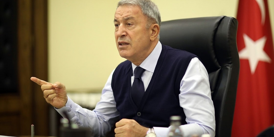 Bakan Akar: Doğu Akdeniz'de Hakkımızı Yedirmedik, Yedirmeyeceğiz