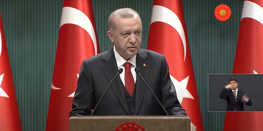 Erdoğan: Toplu Alanlarda Hizmetler 22.00'de Sona Erecek