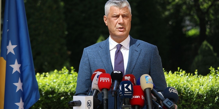 Kosova Cumhurbaşkanı Thaçi Görevinden İstifa Etti