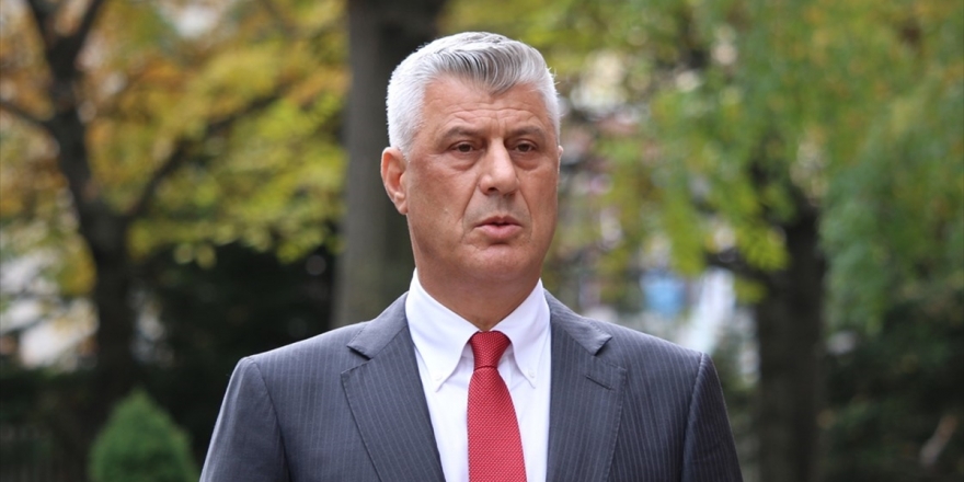 İstifa Eden Kosova Cumhurbaşkanı Thaçi 9 Kasım'da Hakim Karşısına Çıkacak