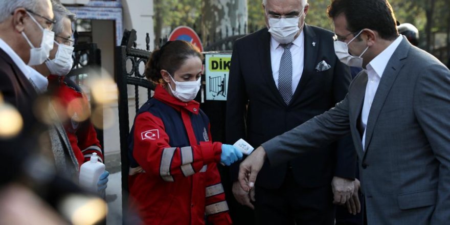 İmamoğlu’ndan kahraman itfaiyecilere ziyaret: “İyi ki varsınız…”