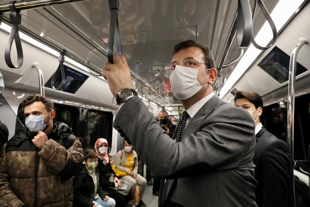 Önce metro deneyimi, sonra pazar ziyareti 
