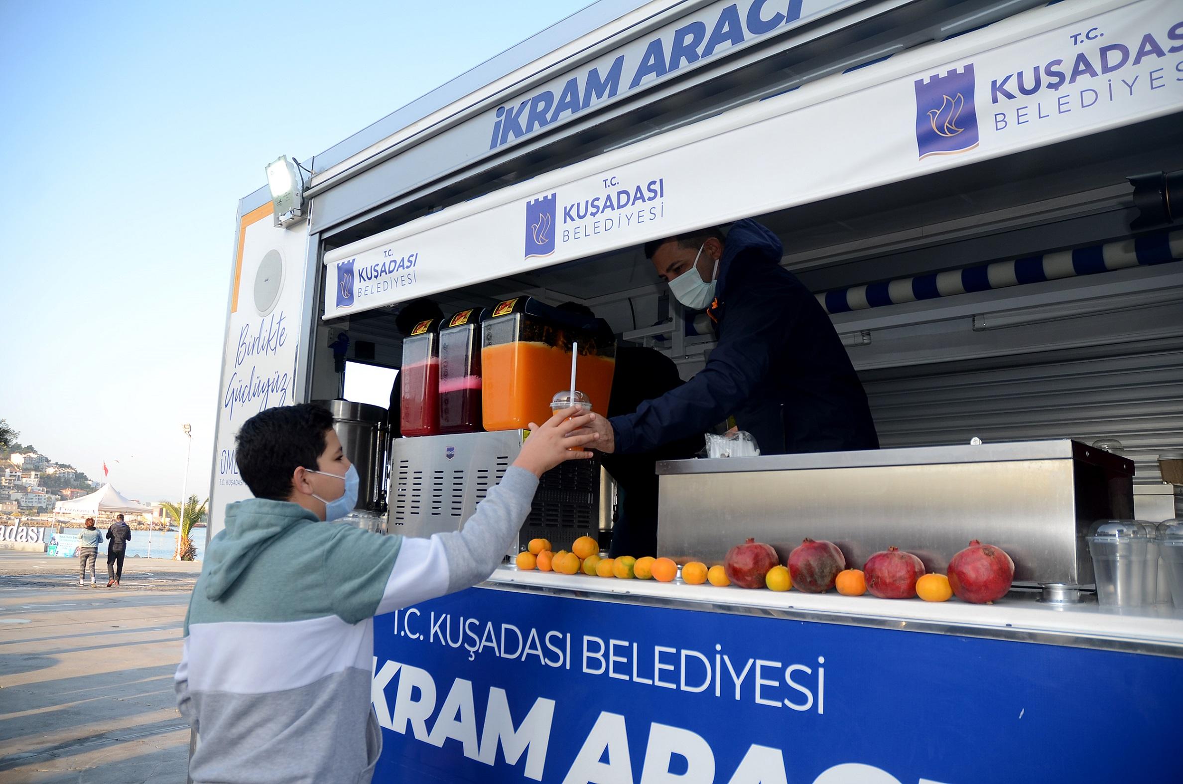 KUŞADASI BELEDİYESİ’NDE MOBİL HİZMET DÖNEMİ