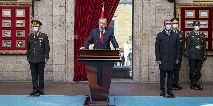 Erdoğan: Bizlere Bağımsız Bir Ülke Bırakan Atatürk Ve Kahraman Silah Arkadaşları, Milletimizce Hayırla Yad Edilecektir