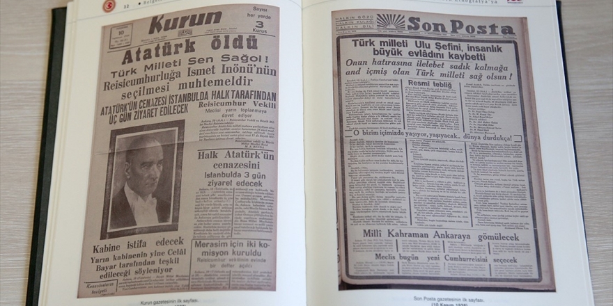 Atatürk'ün Naaşının Dolmabahçe'den Etnografya Müzesine Yolculuğu Kitaplaştırıldı