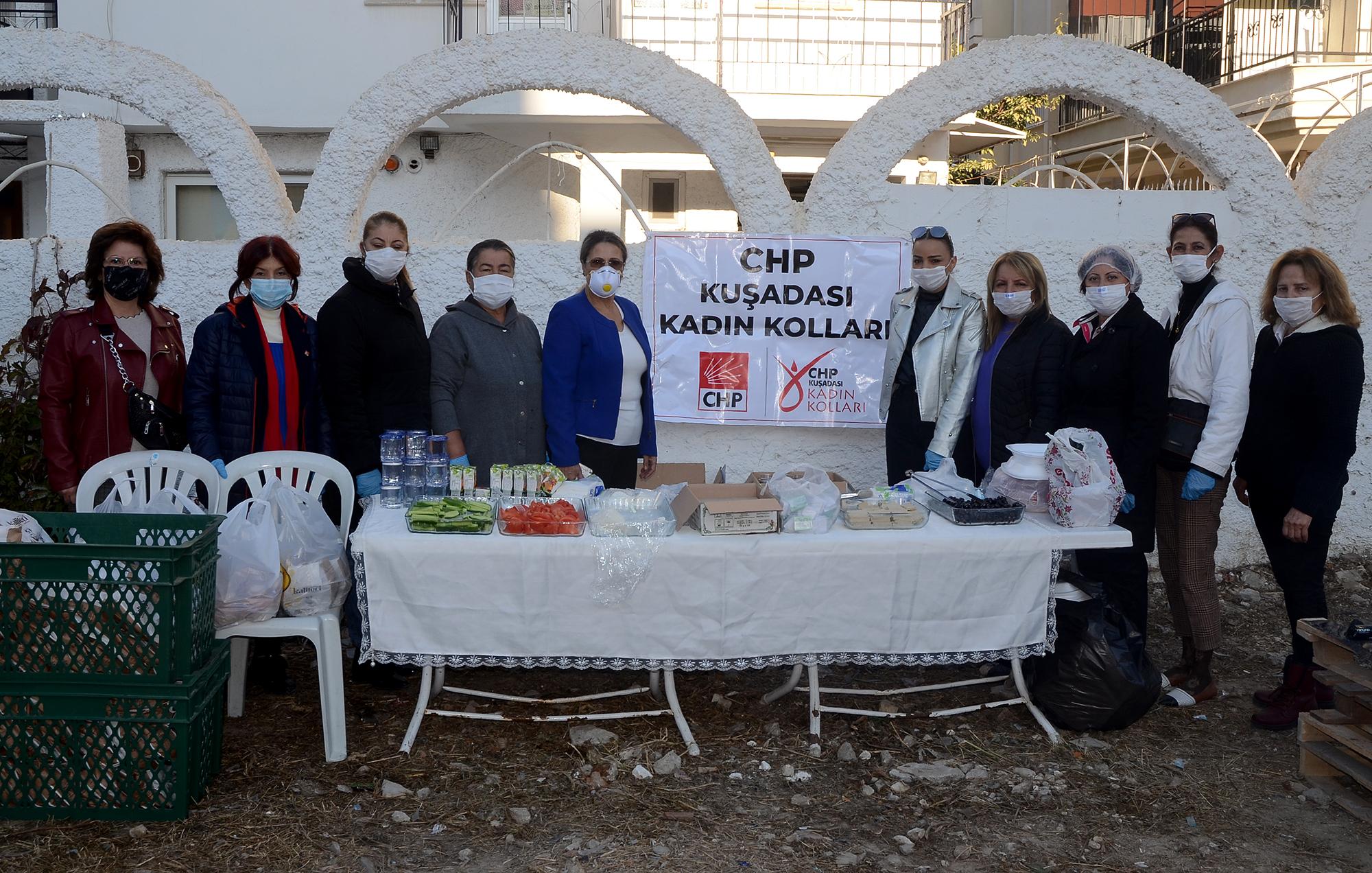 CHP’Lİ KADINLARIN DEPREMZEDELERLE DAYANIŞMA KAHVALTISI DEVAM EDİYOR