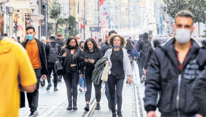 İstanbul’da salgında mavi yaka etkisi!