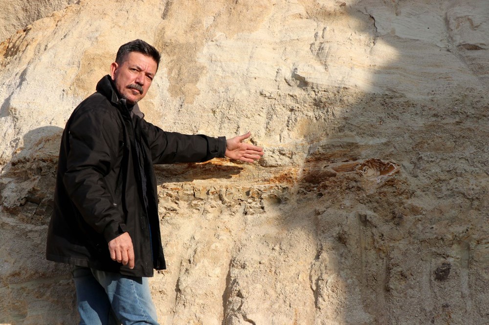 Edirne'de 8 milyon yıllık mamut fosilleri bulundu