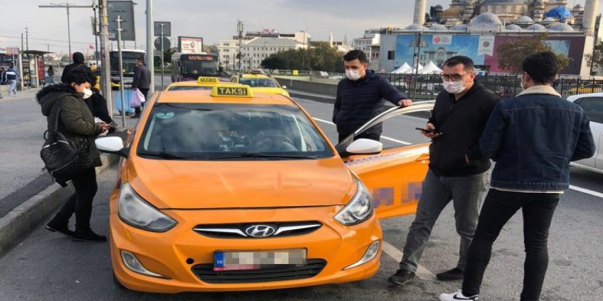 İstanbul'da Taksilere Sivil Zabıta Denetimi Başladı