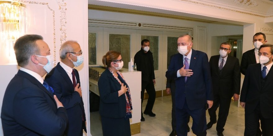 Erdoğan TİM Heyeti İle Görüştü