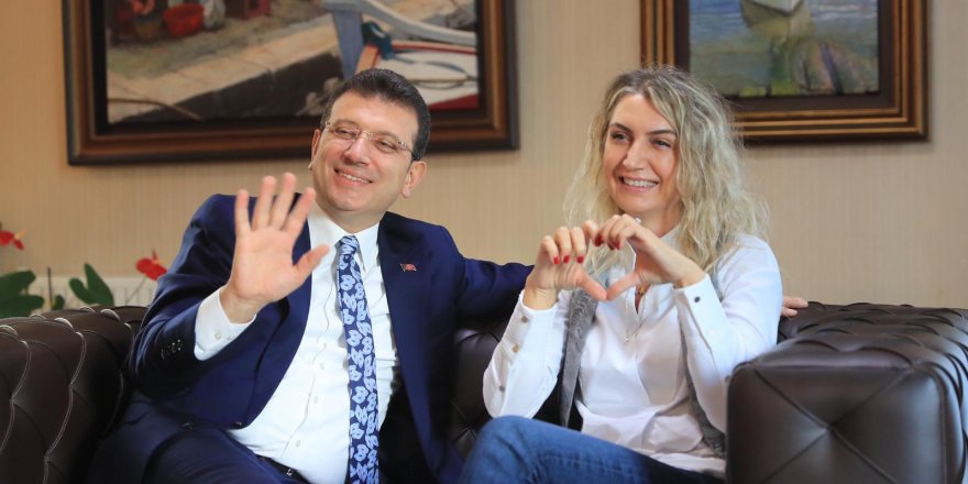 İmamoğlu çiftinden çocuklara: “Bu zor günleri,  yaratıcı fikirlerle, hep beraber atlatacağız” 