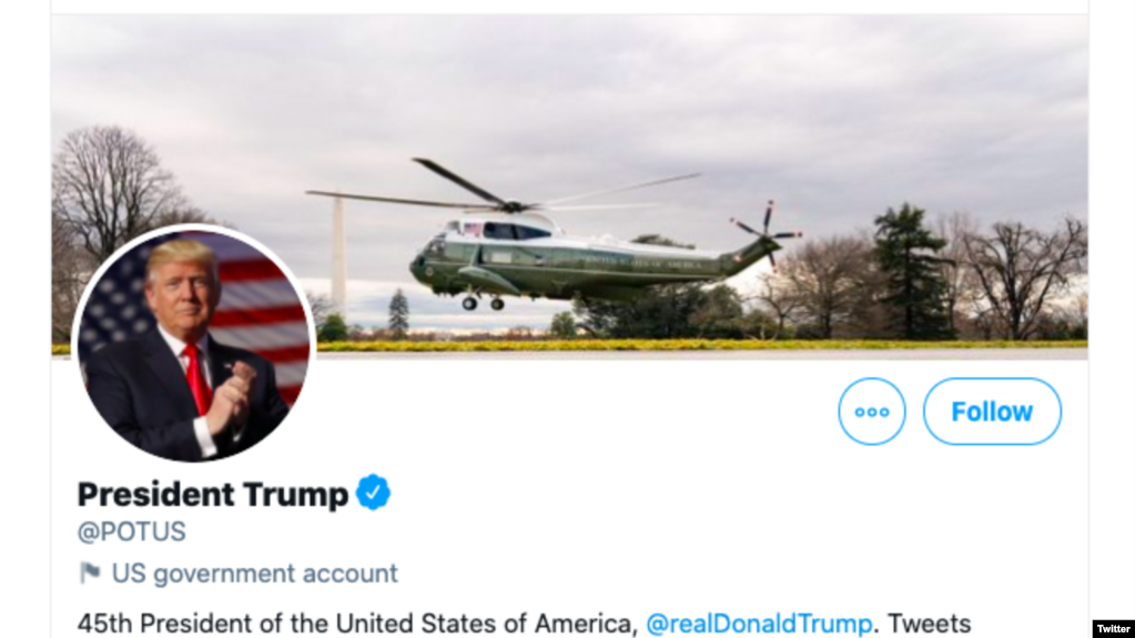 "ABD Başkanlık Hesabı 20 Ocak'ta Biden'a Devredilecek"