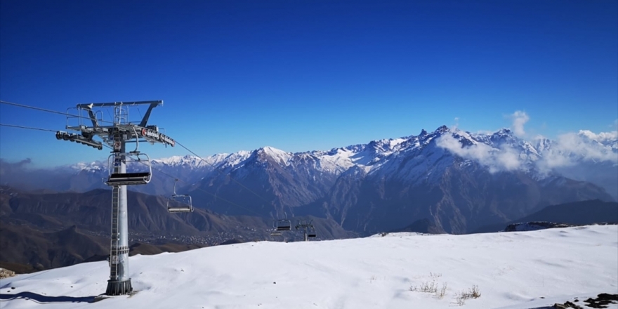 Hakkari'deki Merga Bütan Kayak Merkezi Sezona Hazır