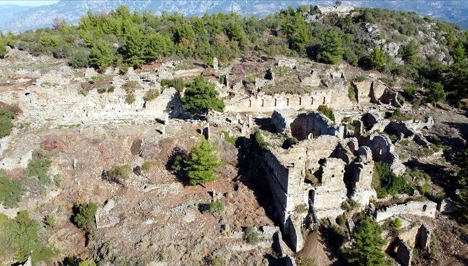 Alanya'daki Syedra Antik Kenti gün yüzüne çıkarılıyor