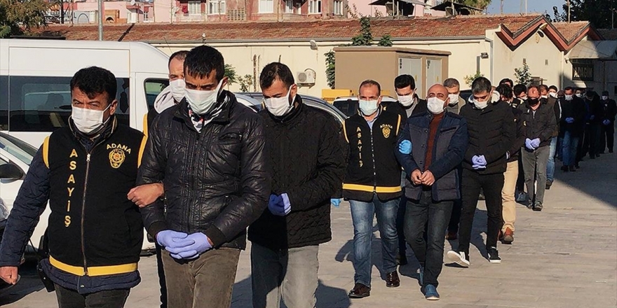 Adana'da 28 Firari Hükümlü Şafak Operasyonuyla Yakalandı