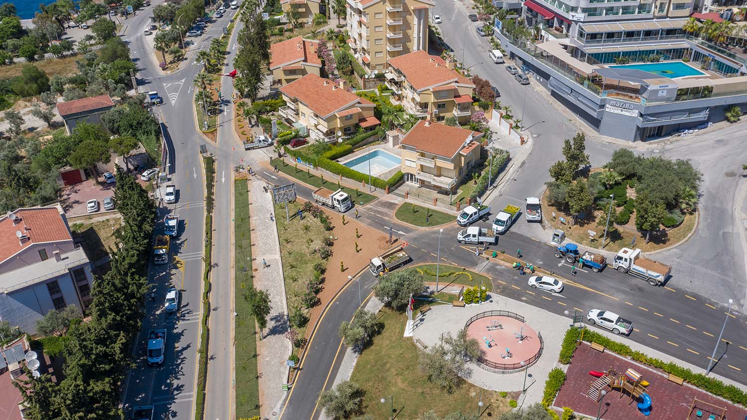 Kuşadası Trafik Sakinleştirme Projesi Çalışmaları Planlama Dahilinde Devam Ediyor