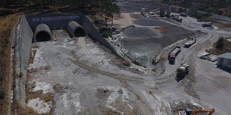 Kazdağları Rampalarının Kolaylıkla Aşılmasını Sağlayacak Tünellerde Sona Doğru