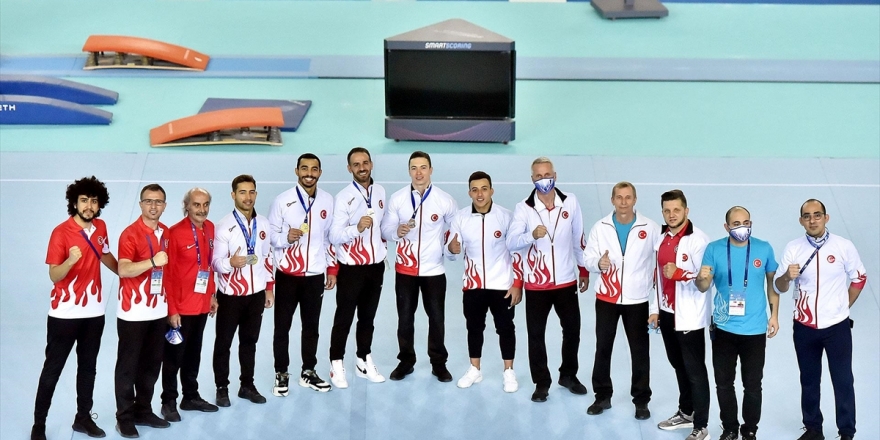 Milli Cimnastikçiler, Avrupa Şampiyonası'nda 8 Madalya Kazandı