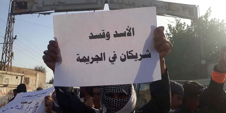 Terör Örgütü Ypg/pkk Deyrizor'da Köyleri Basarak Göstericileri Alıkoydu