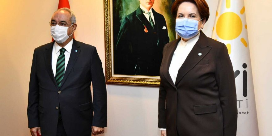 Akşener ve Aksakal Bir Araya Geldi