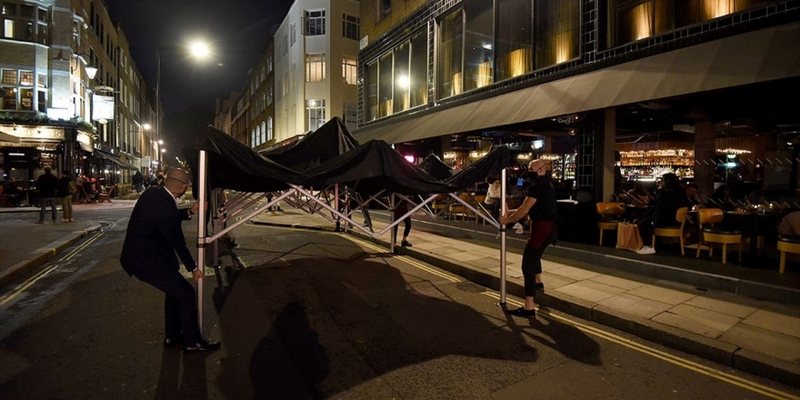 Londra'da Kovid-19 Önlemleri Kapsamında Bar, Restoran, Sinema Ve Tiyatrolar Kapatıldı