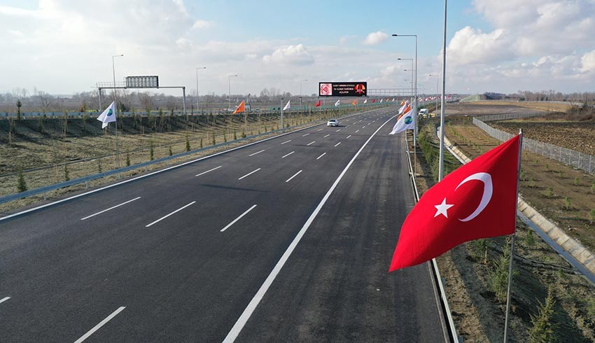 400 kilometrelik Kuzey Marmara Otoyolu hizmete açıldı!